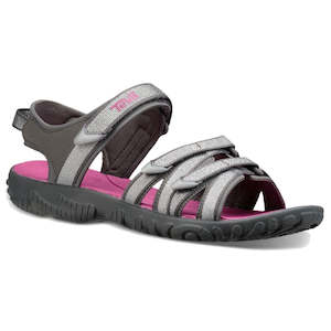 Teva: Teva Girls - K Tirra Silver Grey Pink Sandal us 11 to 7
