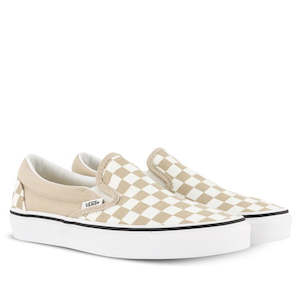Mens: Vans CSO ColorTheory Checkerboard Honey Peach White NOT RETURNABLE