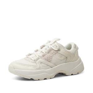 Woden: Woden SIF Reflective Women's Sneaker Blanc de Blanc White