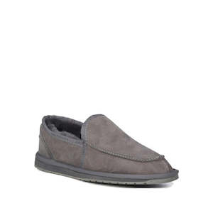 Emu Womens: EMU Hume Slipper Slip On Sheepskin Charcoal Grey Mens