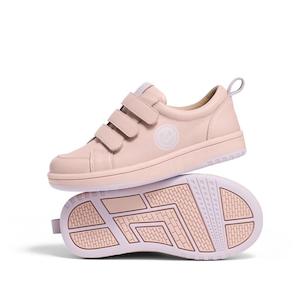 Sneakers Shoes Girls Boys: Pretty Brave Happy Trainer Blush Pink Leather