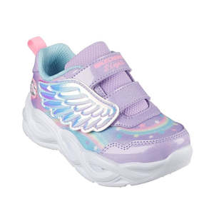 Skechers: Skechers Toddlers Light Ups Twisty Glow Lavender