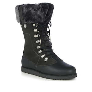 Emu Womens: EMU Womens Waterproof Sheepskin Hi Boots Orica Grey LAST ONE Clearance