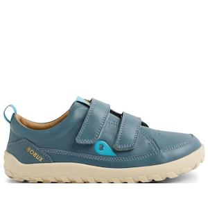 Bobux Kid+ Dawn Leather Sneaker Stormy Weather Green