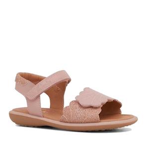 Clarks: Clarks Girls Paula Rose Glitter Sandal D Narrow Width