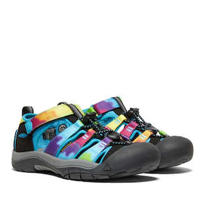 Keen: Keen Kids Newport H2 Youths Sandals Rainbow Tie Dye Closed Toe