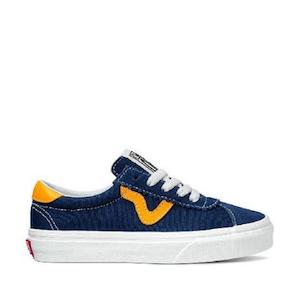 Vans 1: Vans Youths Vans Sport Navy Yellow Lace Up NOT RETURNABLE