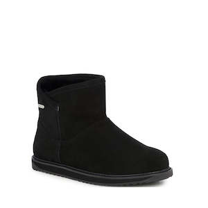 Emu Womens Dofida Mini Pull On waterproof Boot Black CLEARANCE