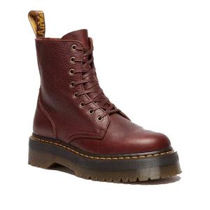 Dr Martens Jadon Cashew Tan Ambassador Leather Zip Boot