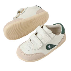 All Bobux: Bobux Step Up SU Champ II Sneaker Chalk White Rainforest Green