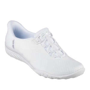 Skechers Breathe Easy Knitty Waves SLIP IN white