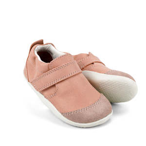 All Bobux: Bobux Explorer Marvel Rose Pink Dress Shoe First Walker 501226