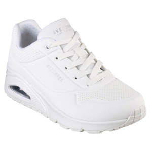 Womens New Arrivals: Skechers Uno Stand On Air Womens Trainer MONO White