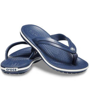 Sandals Beach Girls Boys: Crocs Kids Crocband Flip Flop No Back Strap Navy