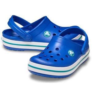 Crocs: Crocs Kids Toddlers Crocband Clogs Blue Bolt Turbo Teal