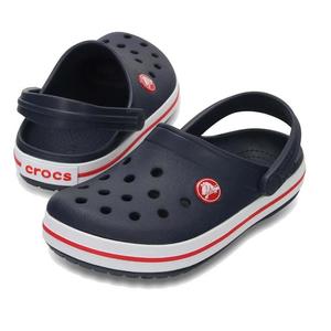 Crocs Kids Toddlers Crocband Clogs Navy Red