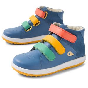 Bobux KP Kids Plus Juniors Gamepoint Leather Boot Coronet Blue