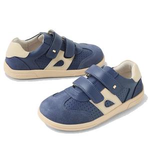 Bobux KP Kids Plus Titan Juniors Leather Sneaker Vintage Indigo Blue