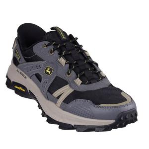 Skechers John Deere Equalizer 5.0 Trail Harvester Slip Ins Grey Charcoal Black