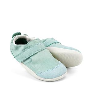 Bobux Xplorers: Bobux XP Xplorer Marvel Mist Blue Dress Shoe First Walker 501227