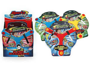 outdoor: SUPER BOOMERANG W/WHISTLE (3 ASSTD)