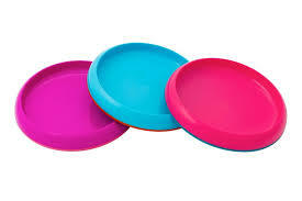 Toddler: Boon | Plate Non Skid 3Pk Girls
