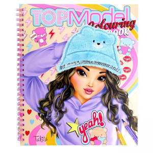 Top Model Ylvis: TopModel | Colouring Book - Teddy Cool