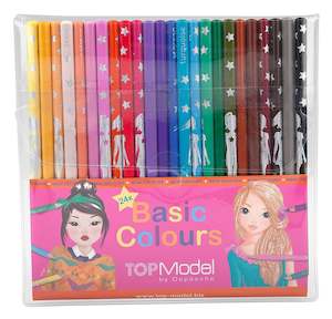 Top Model Topmodel Coloured­ Pencils 24 Colours