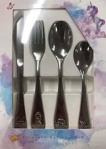Fairy Stuff: Cutlery 4 Piece Set Princess Fairy - Stainless steel