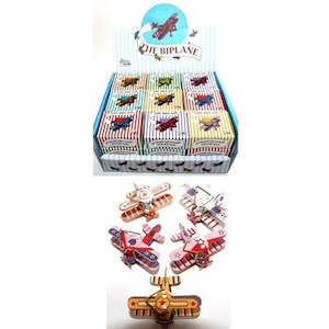Boys Toys: Mini Die Cast Biplane
