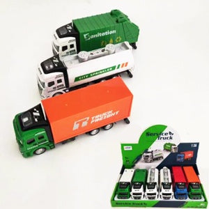 Boys Toys: Toy Trucks - Asst | 19cm