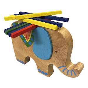 Games: Elephant Wooden Balance Game