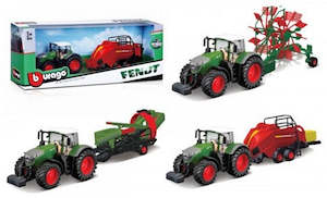 Boys Toys: Burago | Fendt Tractor & Trailer - Asstd