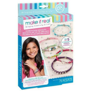 Make It Real | Rainbow Bling Bracelets