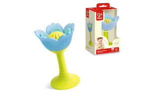 Hape Flower Teether Blue