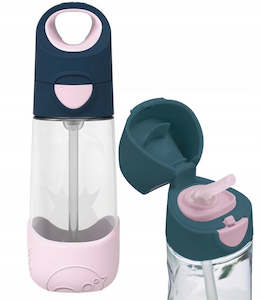 Lunchboxes Drink Bottles Flasks: B Box Tritan Drink Bottle - Indigo Rose 450ml