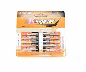 Kingever Extra Heavy Duty Battery AAA 10pcs