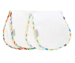 SILLY BILLYZ TOWEL SHOULDER BIB 2PK STELLA/SPRITE