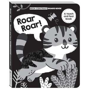 Baby Toddler Books: First Steps Rawr Rawr! Touch and Feel Board Book