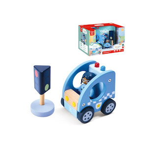 Hape Toys: Hape Land: The Blaring Police Car