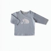 Beanstork | Polar Bear Blue LS Top