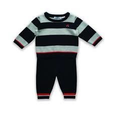 Beanstork | Top & Trousers - Navy Stripe