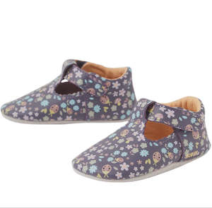 Baby Kids Shoes: Bobux | Meadow Soft Sole-Grape Floral