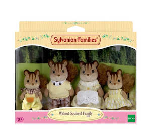Sylvanian Families | Walnut Squirrel Family