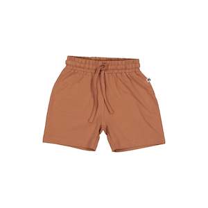 Burrow Be: Burrow & Be | Boys Tan Leo Shorts RRP $35.00