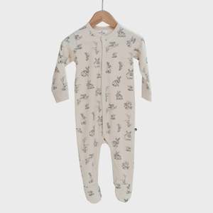 Burrow & Be | Essentials Sleep Suit - Almond Burrowers
