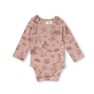 Burrow & Be | Forest Friends L/S Bodysuit