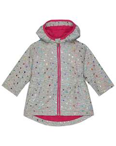Hatley: Hatley | Confetti Hearts Microfiber Jacket RRP $99.99