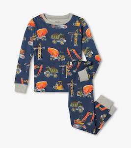 Hatley | Kids Construction Trucks Pajama Set