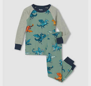Hatley | Enchanted Dragons Raglan Pajama Set